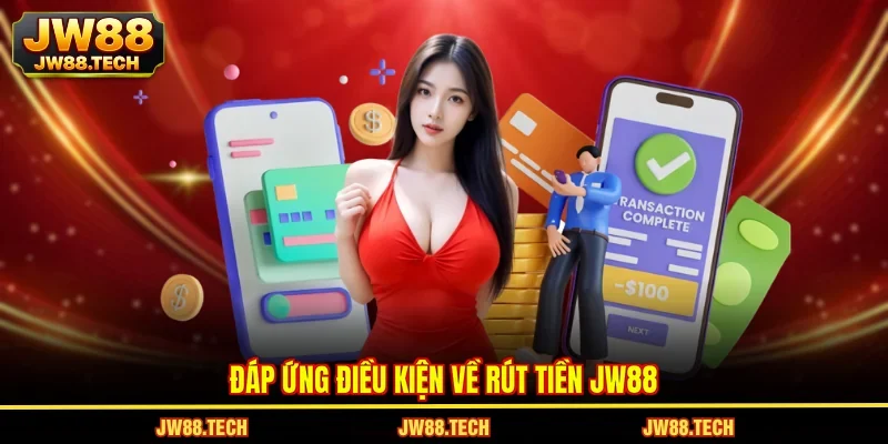 Đáp ứng điều kiện về rút tiền JW88